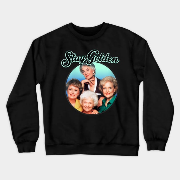 Four Mature Women TV Show 80s 90s Fans Gifts Crewneck Sweatshirt by alyseashlee37806